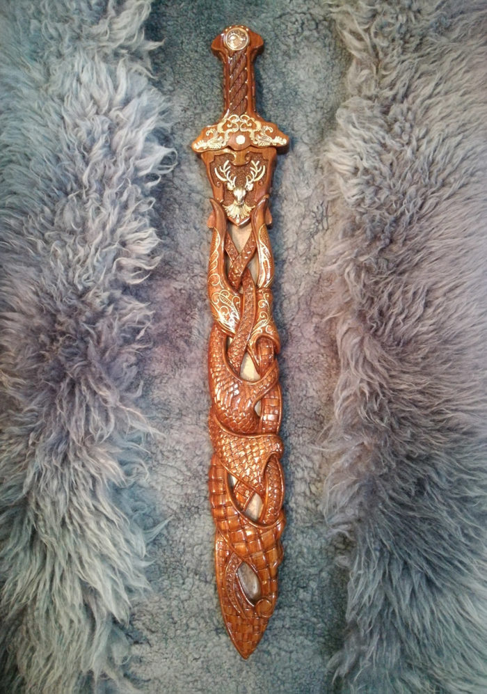 Sword (Damask blade, 80 sm)